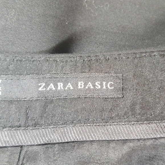 Zara Black Mini-Short Skirt | sz Medium - Picture 4 of 8